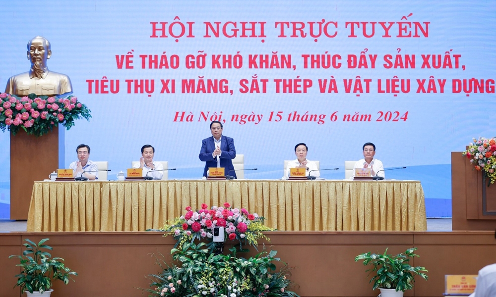 Tiếp tục theo dõi sát diễn biến thị trường vật liệu xây dựng, đảm bảo cân đối cung cầu