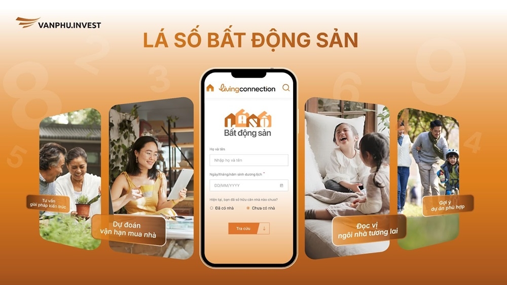 Văn Phú - Invest ra mắt công cụ Lá số Bất động sản, đơn giản hóa hành trình mua nhà