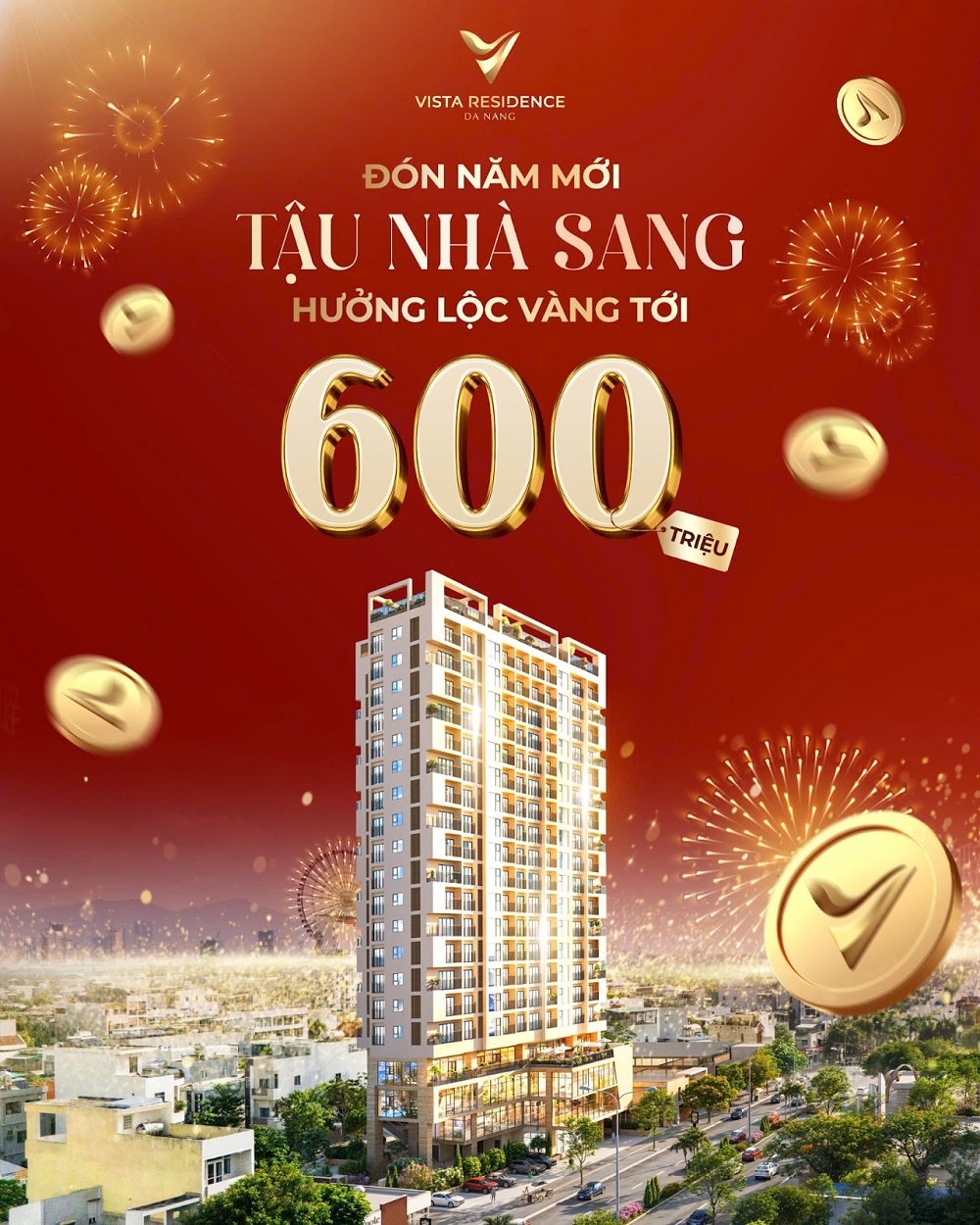 The Vista Residence chỉ còn 7 tháng nhận nhà - Cơ hội mua nhà rinh lộc vàng tới 600 triệu đồng