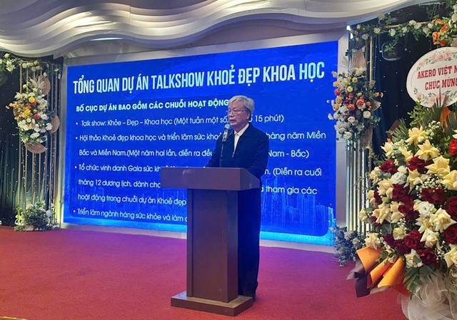 Công bố Dự án Talk show “Khỏe - Đẹp - Khoa học”