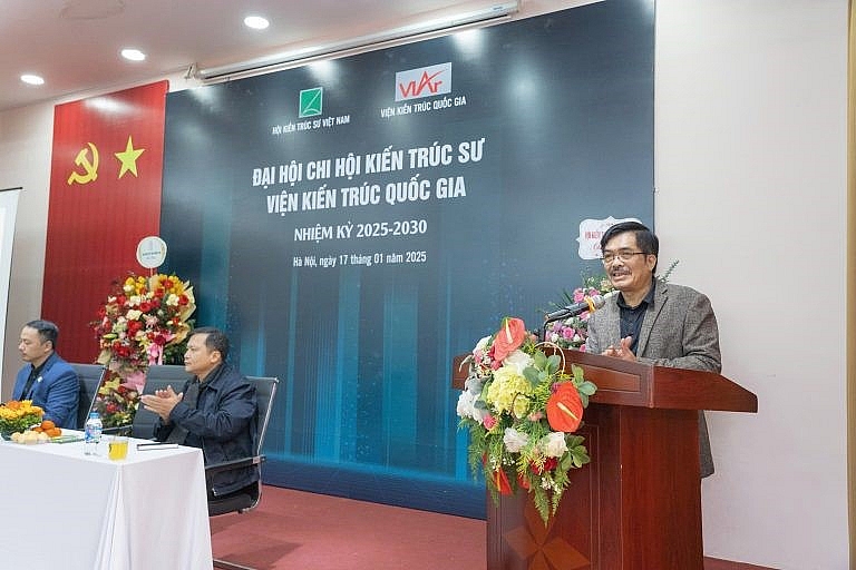 Đại hội Chi hội Kiến trúc sư Viện Kiến trúc Quốc gia nhiệm kỳ 2025 – 2030