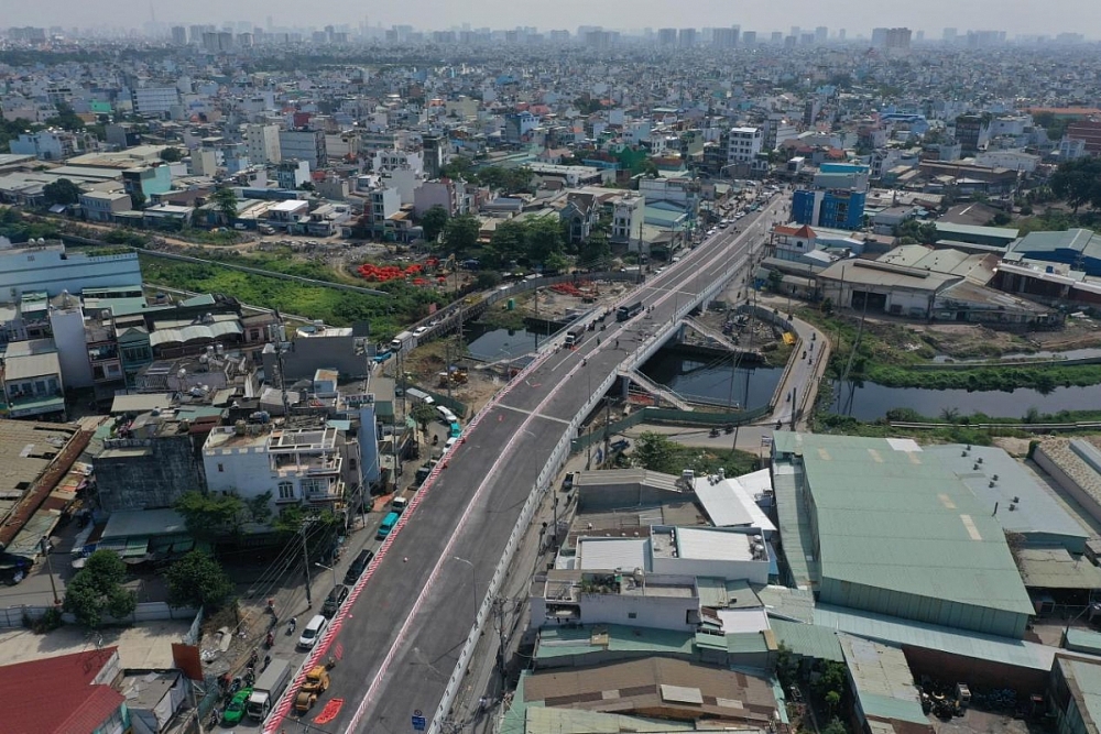 Thành phố Hồ Chí Minh: Thông xe cầu Tân Kỳ Tân Quý giúp giảm ùn tắc cửa ngõ phía Tây