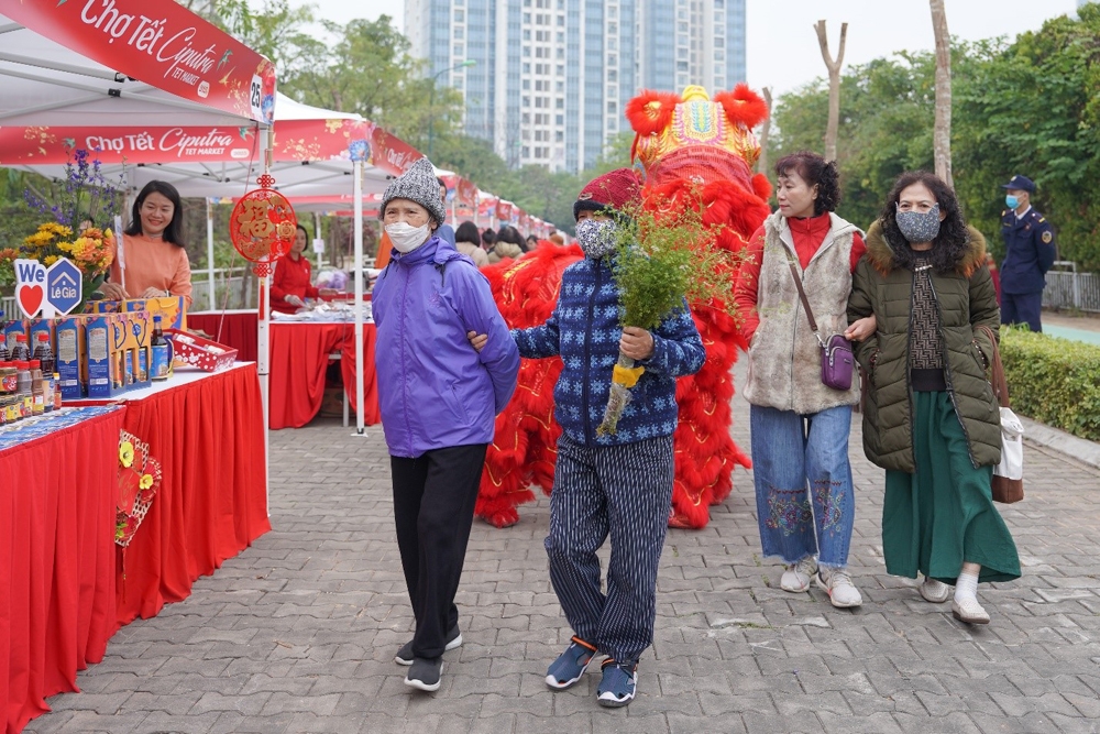 Chợ Tết Ciputra Hanoi 2025 - gìn giữ nét văn hóa Việt