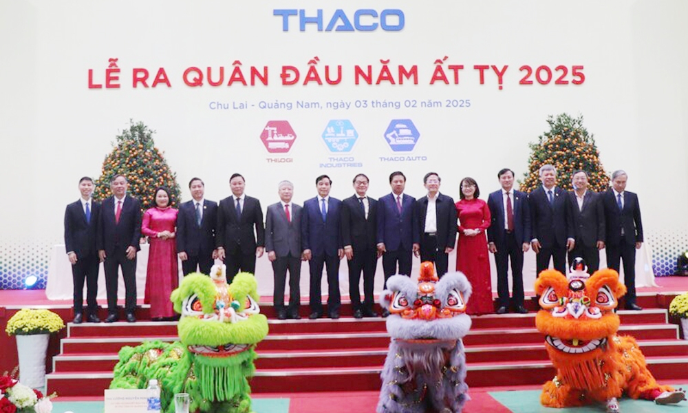 Quảng Nam: THACO đặt quyết tâm cao trong ngày ra quân đầu năm Ất Tỵ