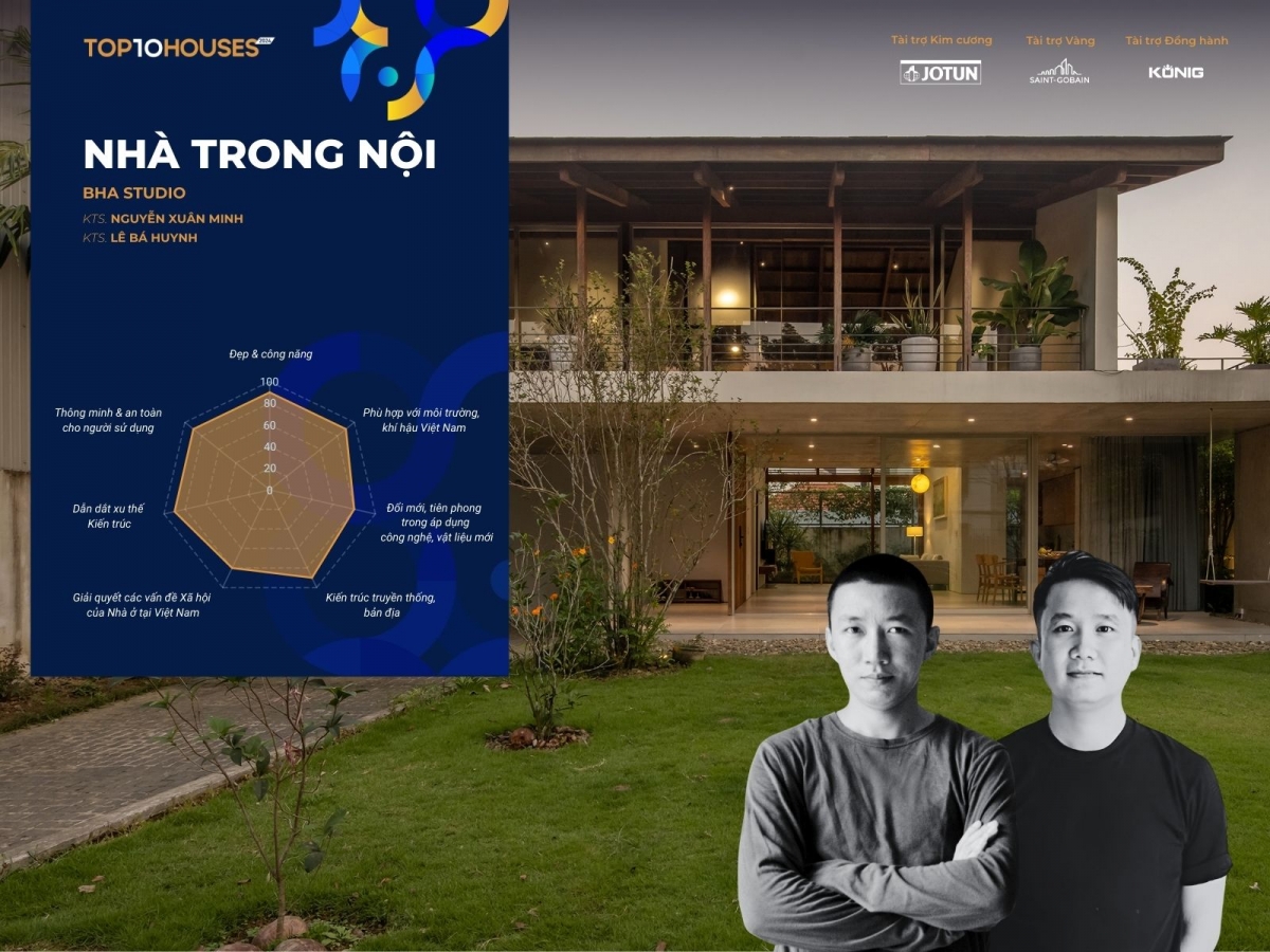 Top 10 Awards 2024 vinh danh 10 công trình nhà ở xuất sắc nhất hạng mục Top 10 Houses