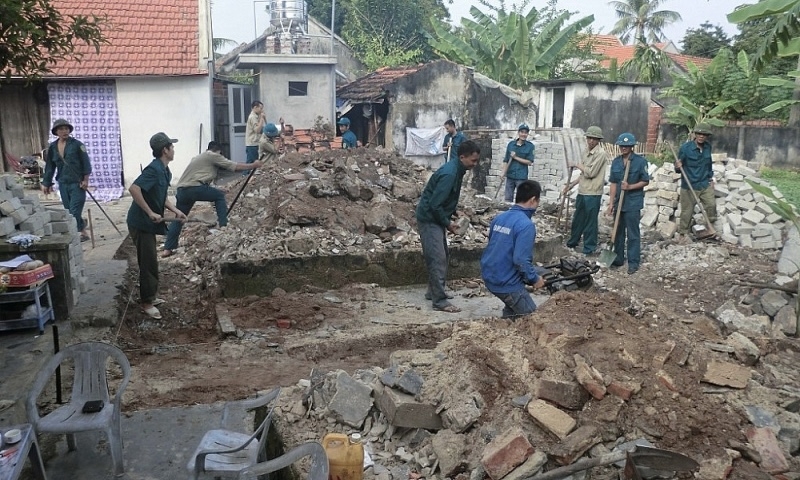 Quảng Yên (Quảng Ninh): Nhiều công trình “Đền ơn đáp nghĩa” nhân kỷ niệm 75 năm ngày Thương binh Liệt sỹ