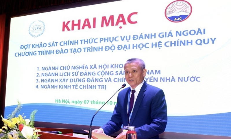 Khai mạc đợt khảo sát chính thức phục vụ đánh giá ngoài 04 chương trình đào tạo trình độ đại học hệ chính quy của Học viện Báo chí và Tuyên truyền