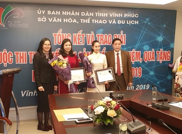 Vĩnh Phúc: Trao giải cuộc thi thiết kế mẫu sản phẩm lưu niệm, quà tặng du lịch năm 2019