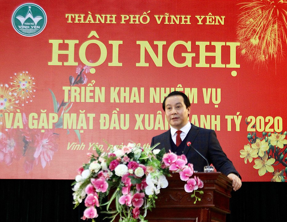 Vĩnh Yên (Vĩnh Phúc): Tổ chức gặp mặt đầu Xuân Canh Tý 2020