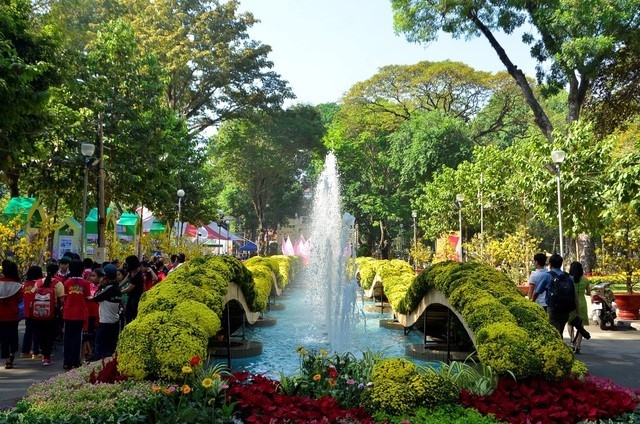 sap dien ra hoi hoa xuan tan suu thanh pho ho chi minh