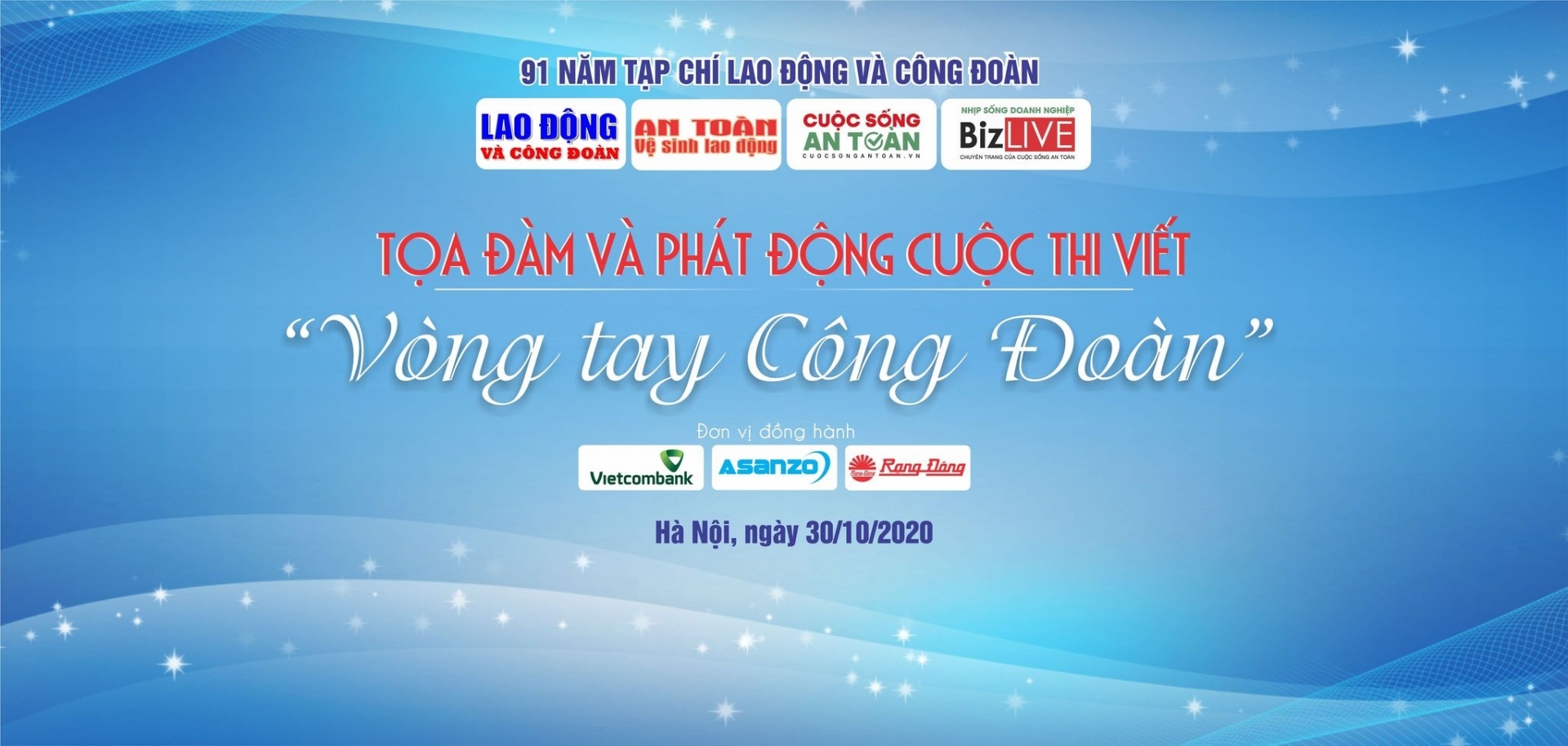 Thể lệ cuộc thi viết “Vòng tay Công đoàn”