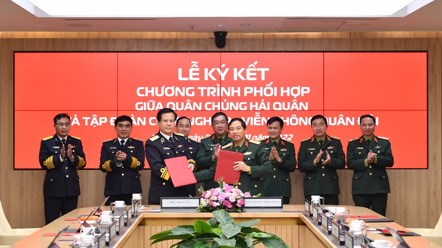 viettel va quan chung hai quan ky ket chuong trinh phoi hop giai doan 2022 2025