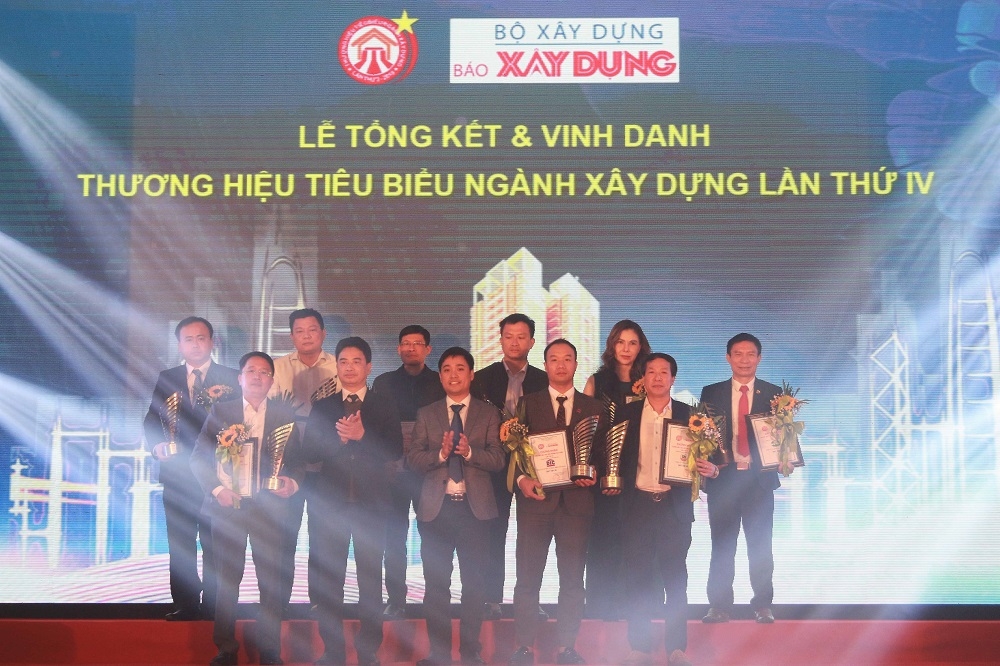 vinh danh thuong hieu tieu bieu nganh xay dung lan thu iv nam 2021