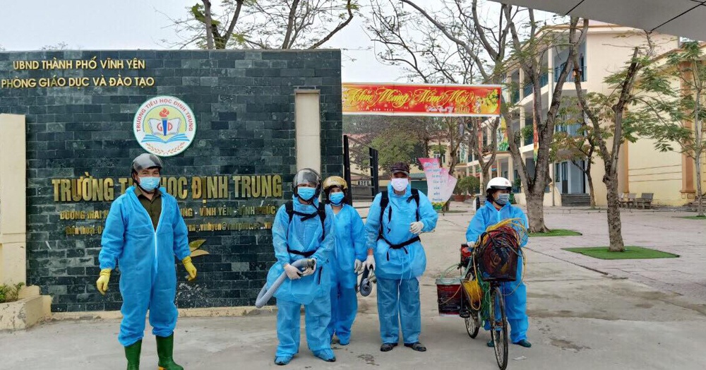 Vĩnh Phúc: Cho học sinh nghỉ học tạm thời nhằm phòng, tránh virus Corona