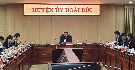 hoai duc ha noi da san sang cho dai hoi dang bo huyen nhiem ky 2020 2025