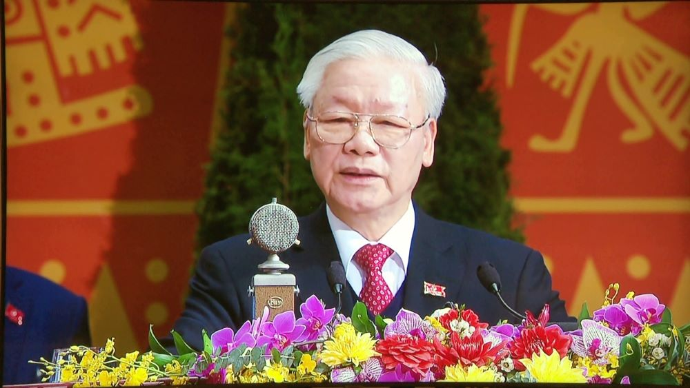 Diễn văn bế mạc Đại hội Đại biểu toàn quốc lần thứ XIII Đảng Cộng sản Việt Nam