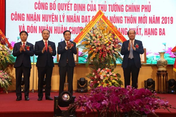 Lý Nhân (Hà Nam): Bước chuyển mình bứt phá trong xây dựng Nông thôn mới