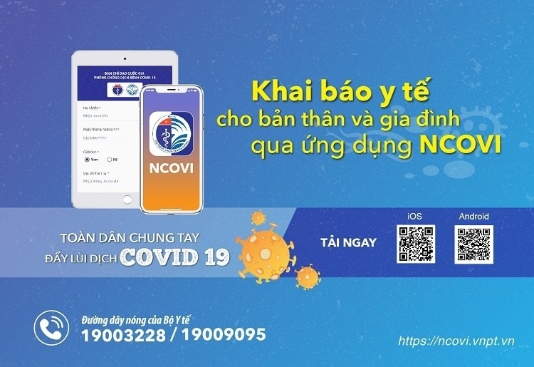 Tổ chức cho 100% người lao động khai báo y tế, lịch sử đi lại