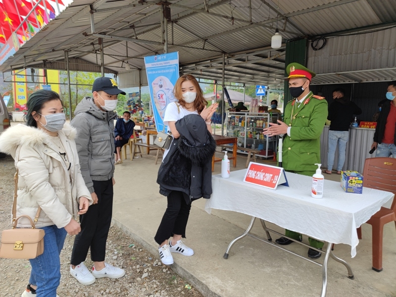 Thanh Hóa: Đảm bảo công tác phòng dịch khi du khách trẩy hội tại các điểm di tích đầu năm