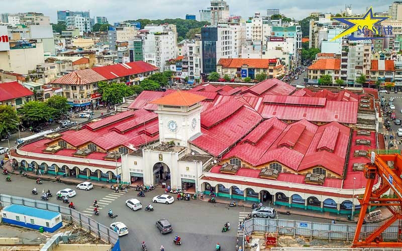 thanh pho ho chi minh cai tao chinh trang cho ben thanh