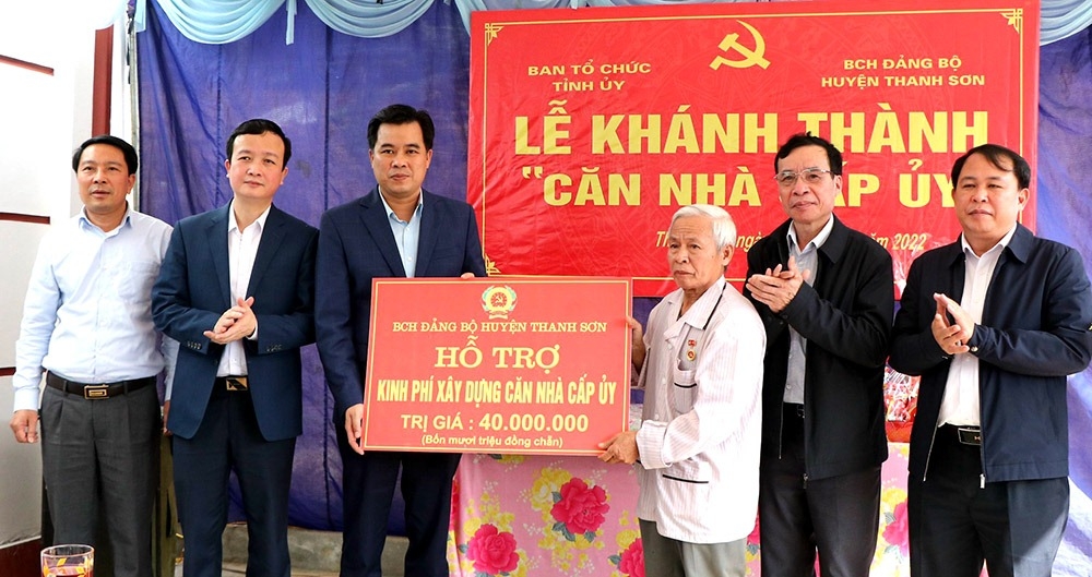 Phú Thọ: Lan tỏa mô hình xây dựng “căn nhà cấp ủy”