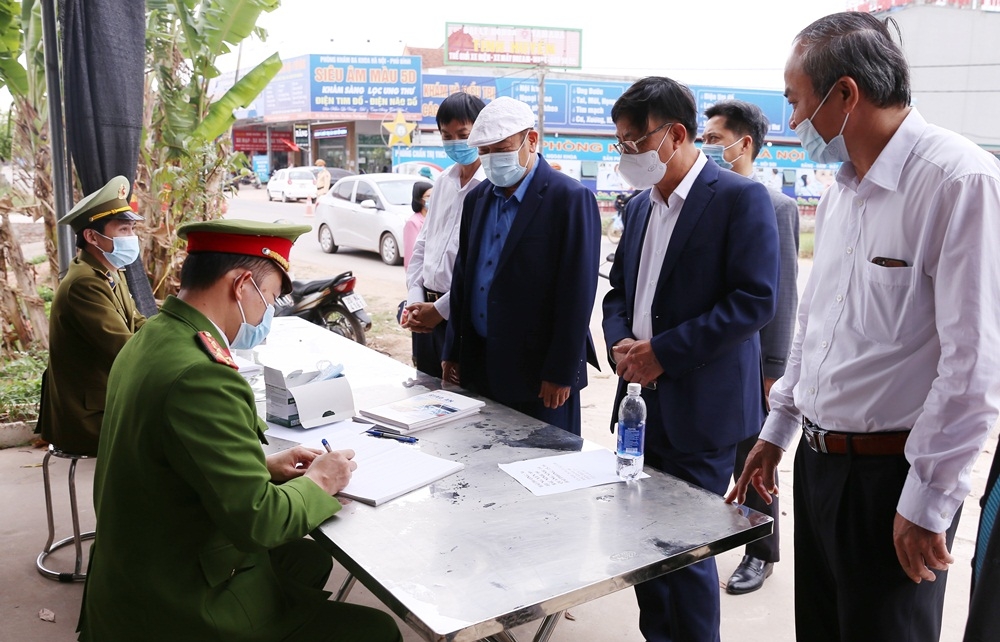 Thái Nguyên: Tạm dừng hoạt động các chốt kiểm soát liên ngành phòng, chống dịch Covid-19 từ ngày 5/3