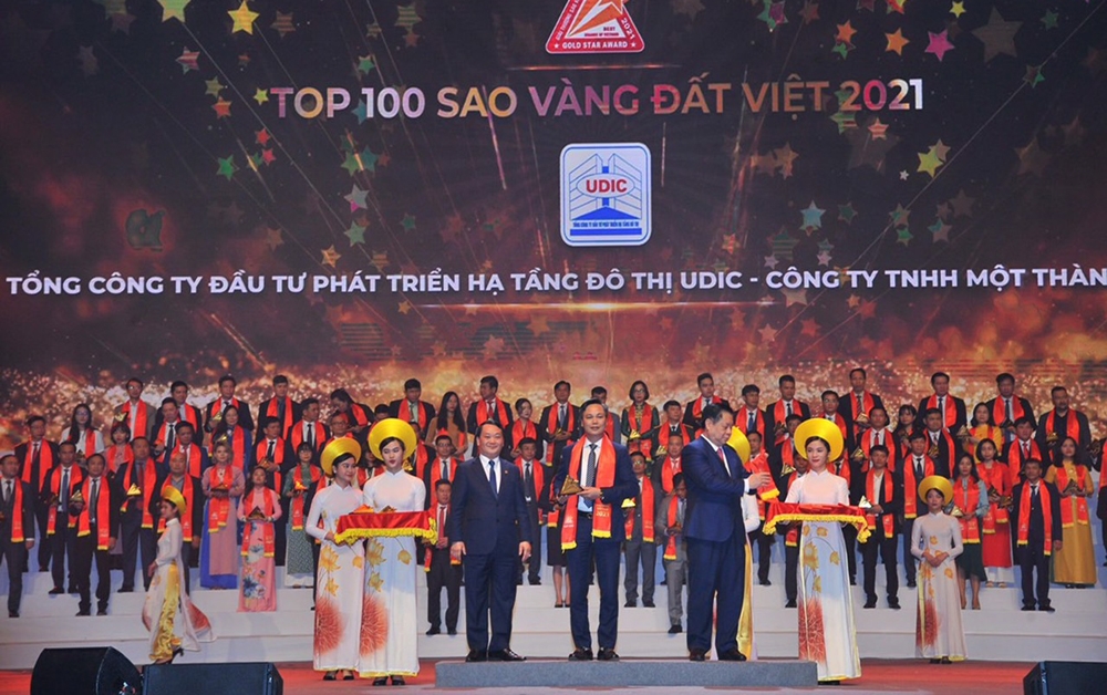 udic top 100 giai thuong sao vang dat viet nam 2021