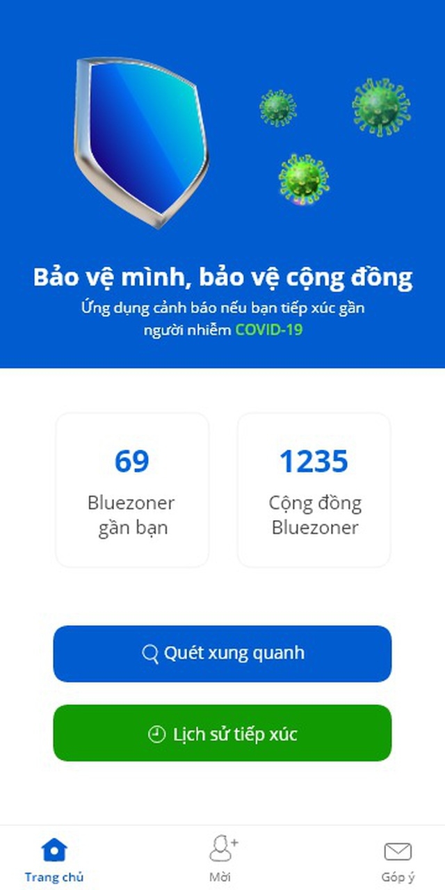 ra mat ung dung bluezone giup xac dinh nguoi nghi nhiem covid 19