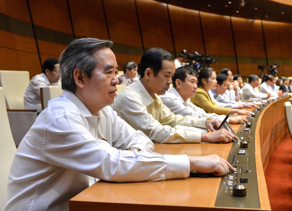 Quốc hội biểu quyết miễn nhiệm Thủ tướng Chính phủ