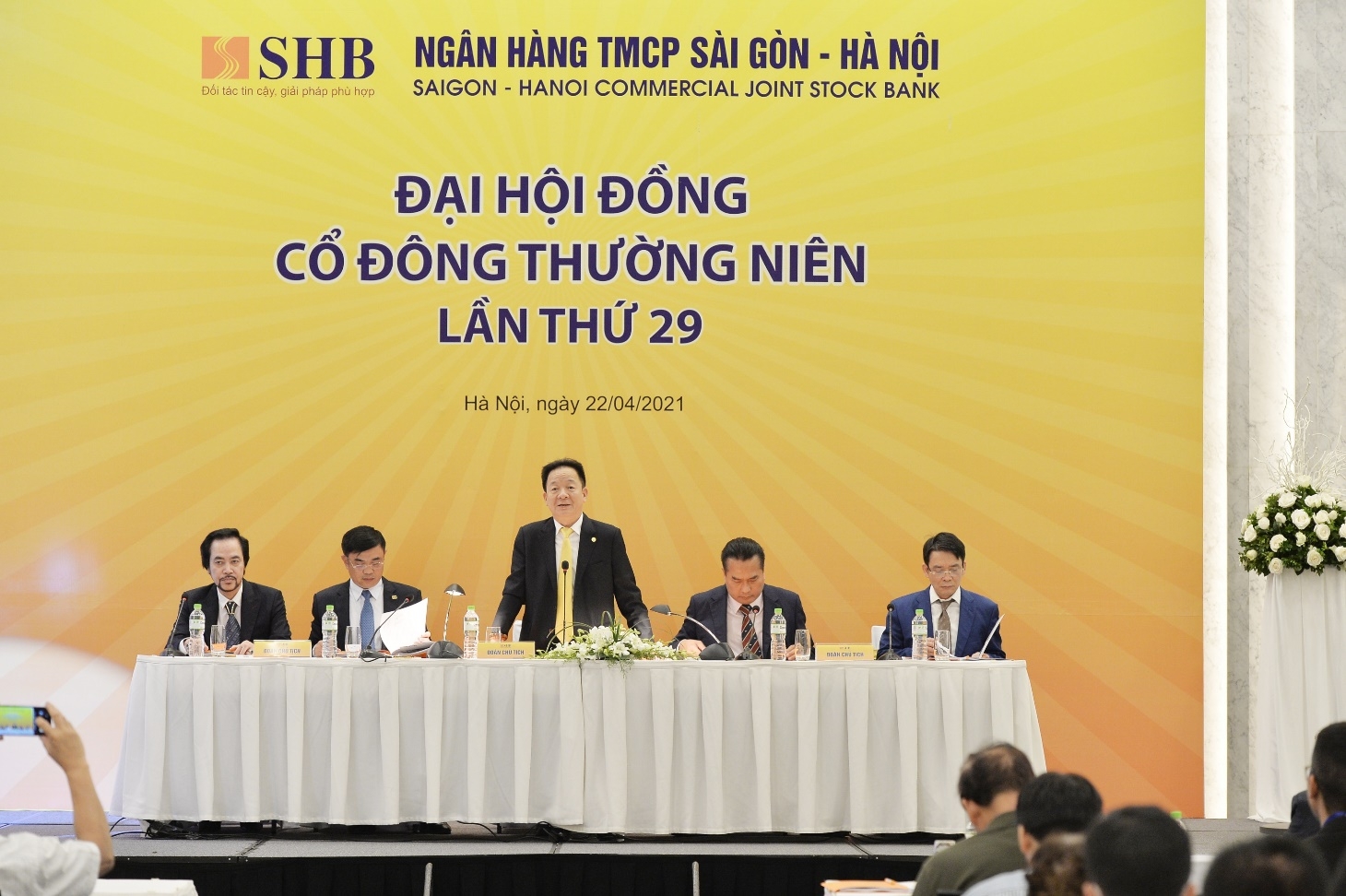 Đại hội cổ đông SHB Bank: Đặt mục tiêu số 1 về hiệu quả và công nghệ