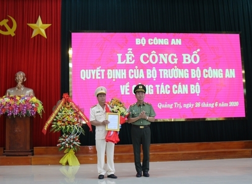 pho giam doc cong an tinh thua thien hue duoc bo nhiem lam giam doc cong an tinh quang tri