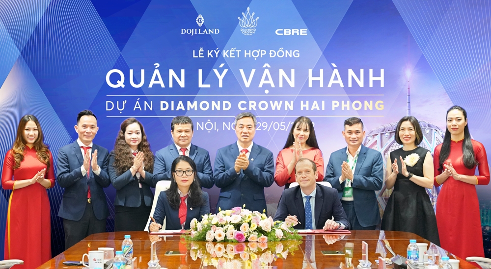 CBRE quản lý & vận hành dự án Diamond Crown Hai Phong