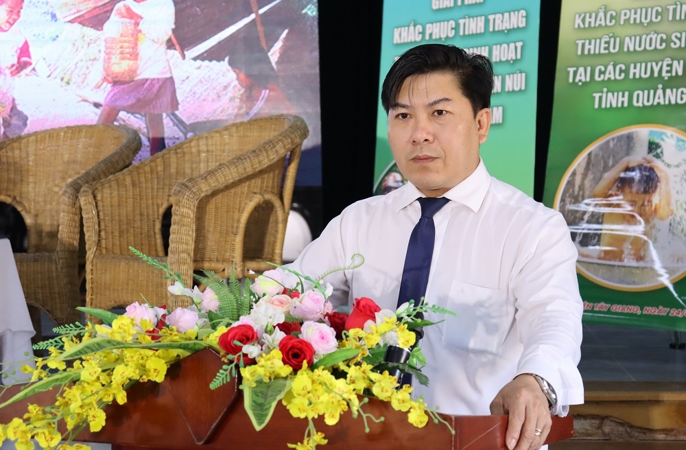 giai phap khac phuc tinh trang thieu nuoc sinh hoat tai cac huyen mien nui tinh quang nam