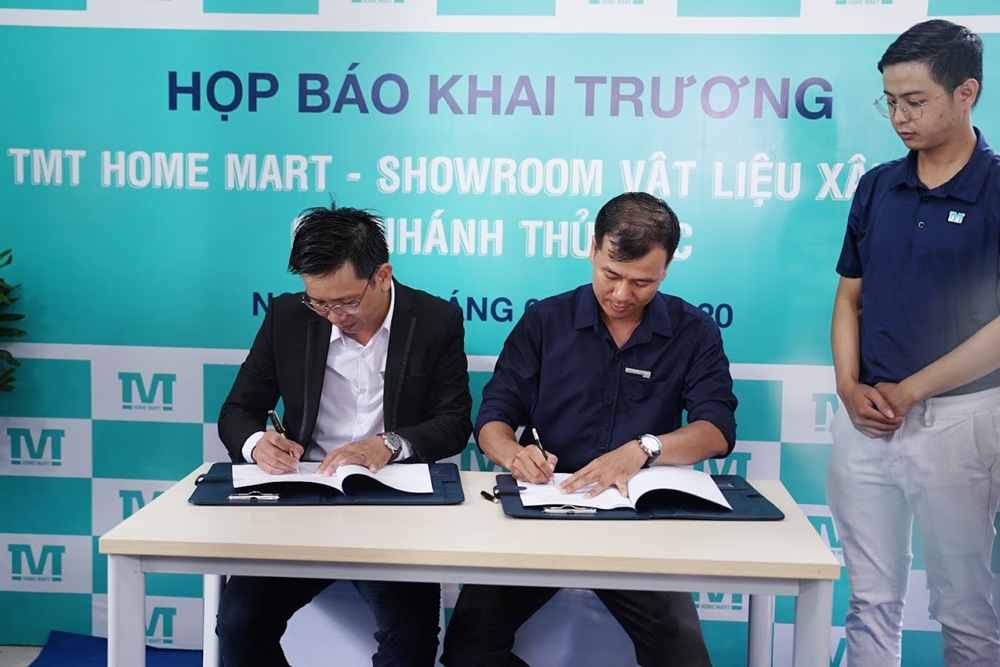 khai truong tmt home mart showroom chi nhanh thu duc