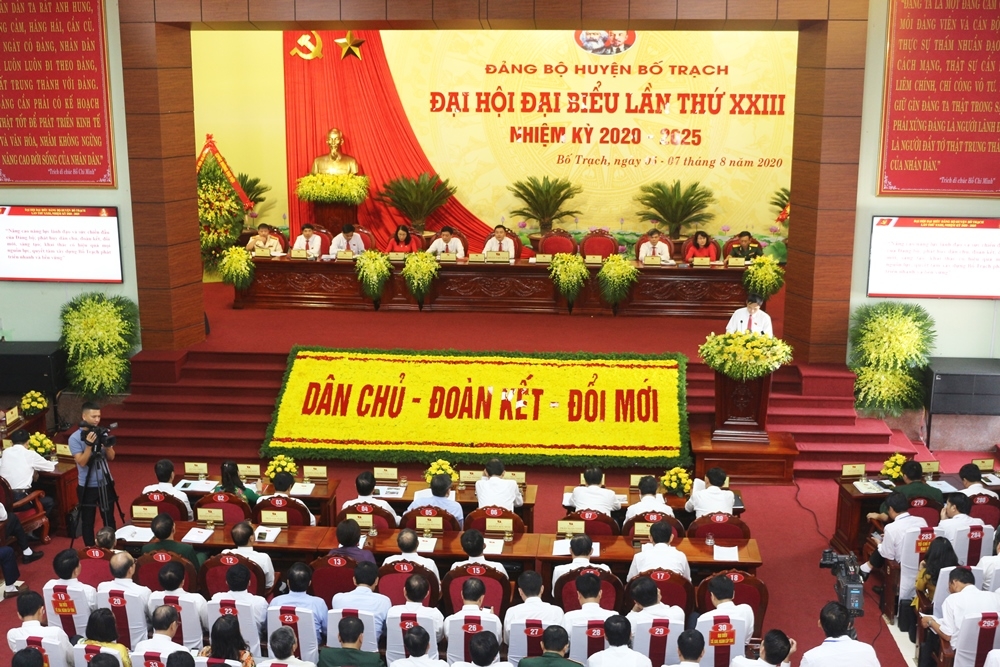 quang binh dang bo huyen bo trach to chuc dai hoi nhiem ky 2020 2025