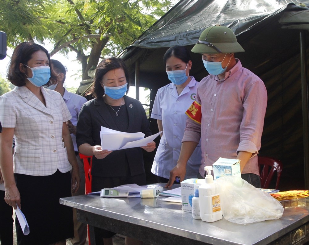 hai phong day manh kiem tra cong tac phong chong dich tai cac dia phuong