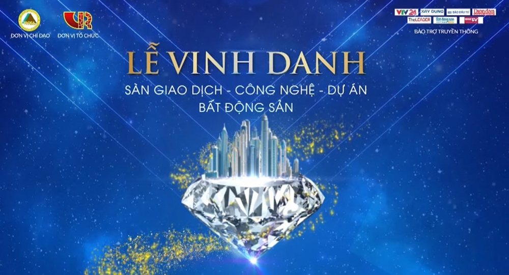 Hội Môi giới bất động sản Việt Nam vinh danh sàn giao dịch - công nghệ - dự án bất động sản 2020