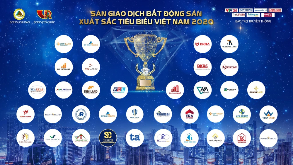 hoi moi gioi bat dong san viet nam vinh danh san giao dich cong nghe du an bat dong san 2020