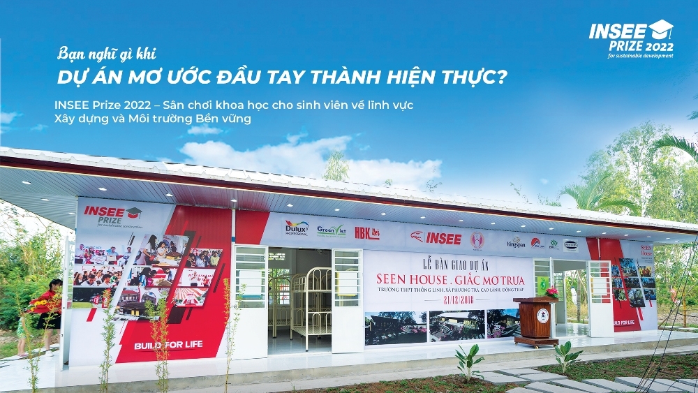 Công bố Top 20 dự án xuất sắc nhất bước vào vòng bán kết cuộc thi INSEE Prize 2022