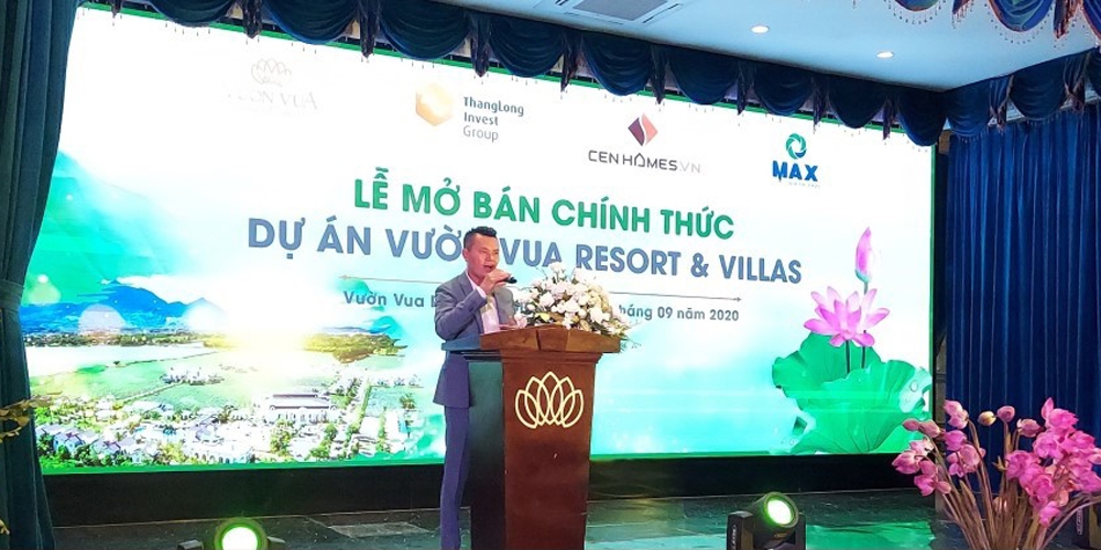 Dự án Vườn Vua resort & villa chính thức mở bán