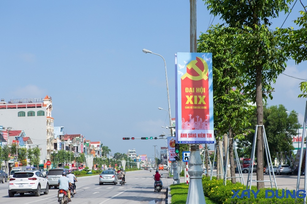 bac giang ruc ro co hoa chao mung dai hoi dang bo tinh lan thu xix nhiem ky 2020 2025