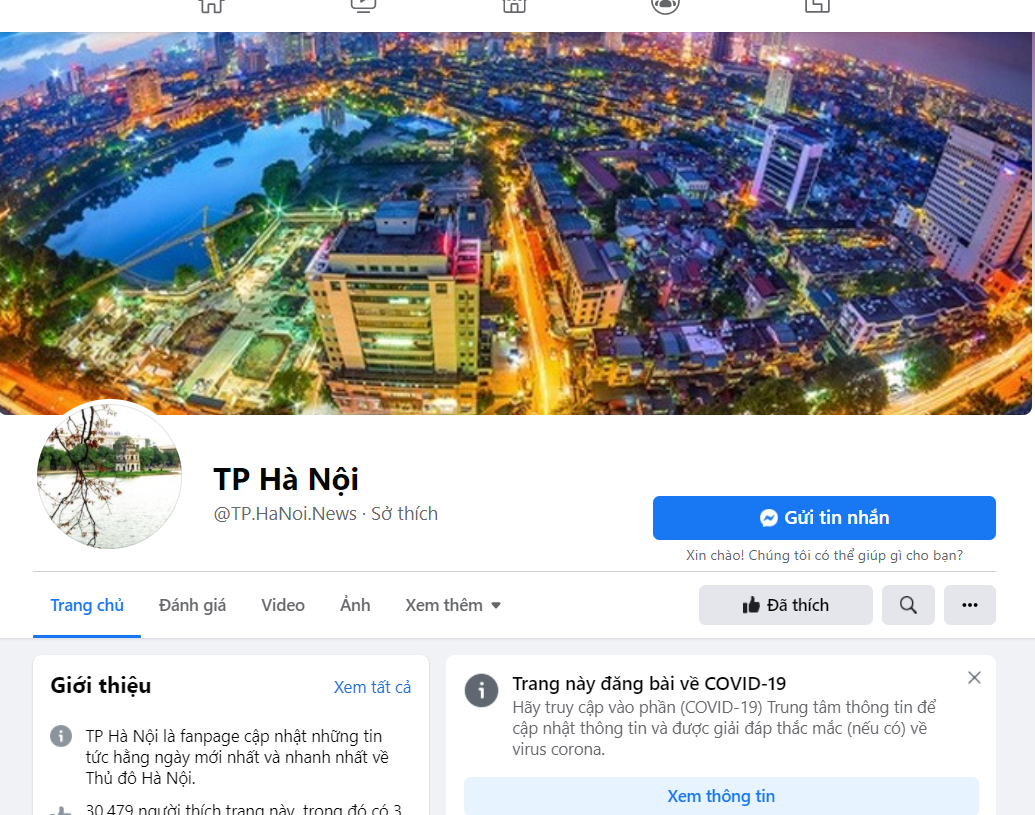 ha noi xu ly nghiem cac trang nhom co tinh gia mao thong tin cua chinh quyen thanh pho