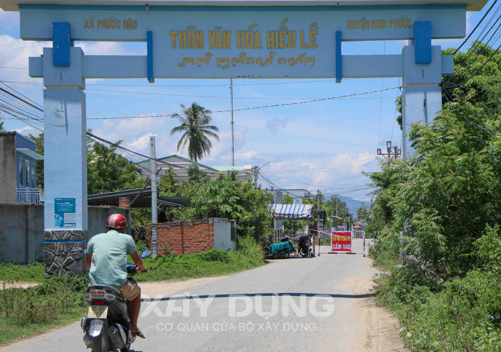 ninh thuan phong toa hon 900 ho dan thon hieu le de phong chong dich covid 19