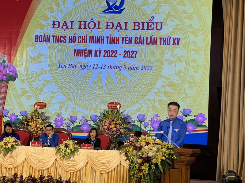 dai hoi dai bieu doan tncs ho chi minh tinh yen bai lan thu xv nhiem ky 2022 2027 thanh cong tot dep