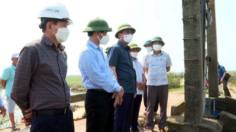 quang binh ban giai phap thoat lu cho huyen le thuy quang ninh