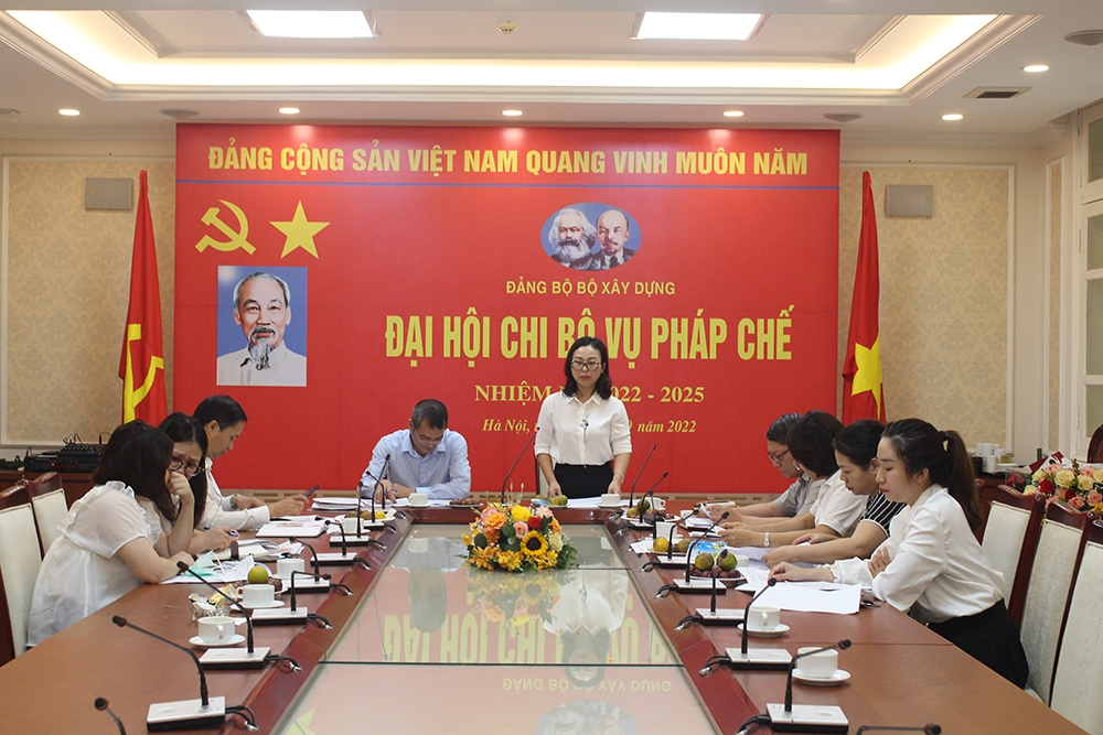 dai hoi chi bo vu phap che nhiem ky 2022 2025 thanh cong tot dep