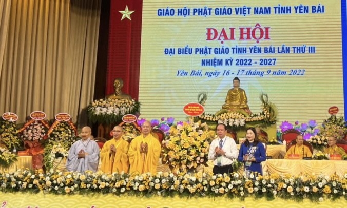 Đại hội đại biểu Phật giáo tỉnh Yên Bái lần thứ III thành công tốt đẹp