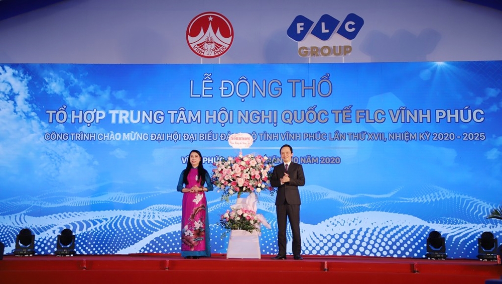 dong tho xay dung du an trung tam hoi nghi quoc te flc vinh phuc