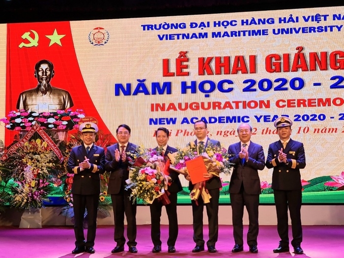 Đại học Hàng hải Việt Nam có 2 Phó Hiệu trưởng mới