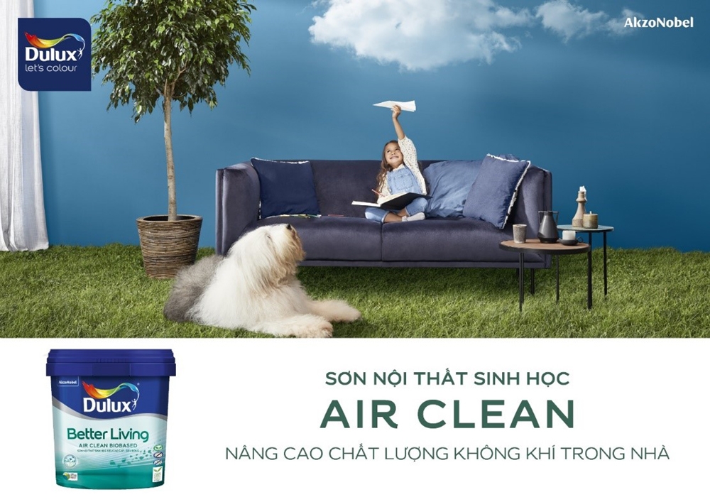 dulux ra mat giai phap son voi tinh nang thanh loc khong khi trong nha lan dau tien tai viet nam